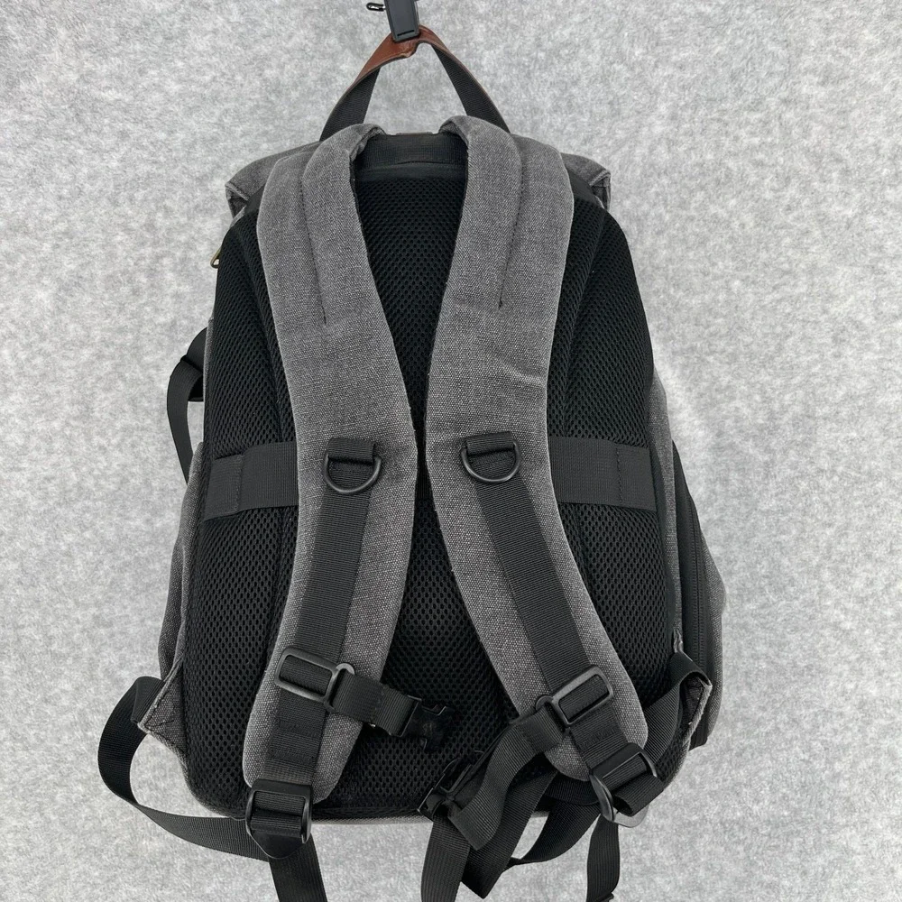 Bagsmart DSLR Dark Grey Camera Bag Backpack Side Load Anti-Theft Water Resistant